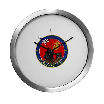 HH - M01 - 03 - Henderson Hall - Modern Wall Clock - Click Image to Close