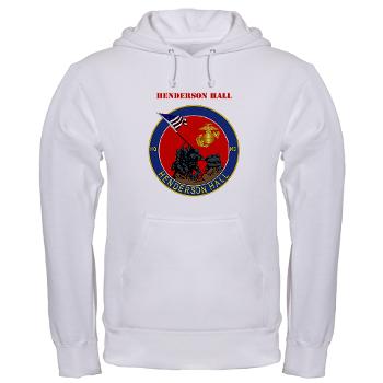 HH - A01 - 03 - Henderson Hall with Text - Hooded Sweatshirt - Click Image to Close