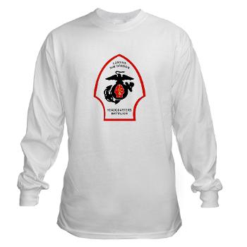 HQB2MD - A01 - 03 - HQ Battalion - 2nd Marine Division - Long Sleeve T-Shirt