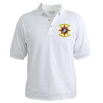 HQBN2MLG - A01 - 04 - HQ Battalion - 2nd Marine Logistics Group - Golf Shirt