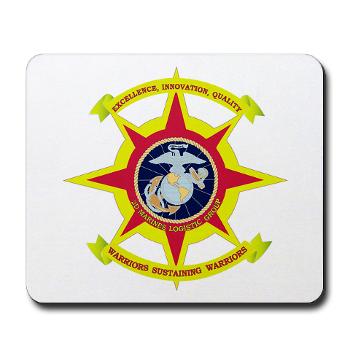 HQBN2MLG - M01 - 03 - HQ Battalion - 2nd Marine Logistics Group - Mousepad
