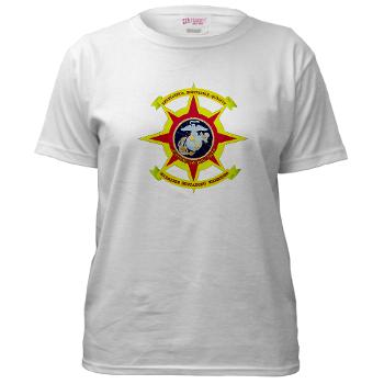 HQBN2MLG - A01 - 04 - HQ Battalion - 2nd Marine Logistics Group - Women's T-Shirt