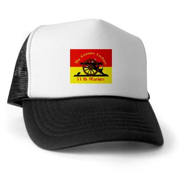 HQC11M - A01 - 02 - HQ Coy - 11th Marines Trucker Hat