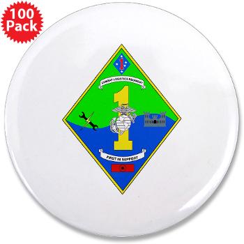 HQCCLR1 - A01 - 01 - HQ Coy - Combat Logistics Regiment 1 - 3.5" Button (100 pack)