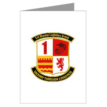 HQSB - M01 - 02 - HQ Service Battalion Greeting Cards (Pk of 10)