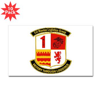HQSB - M01 - 01 - HQ Service Battalion Sticker (Rectangle 10 pk)