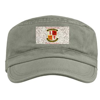 HQSB - A01 - 01 - HQ Service Battalion with Text Military Cap