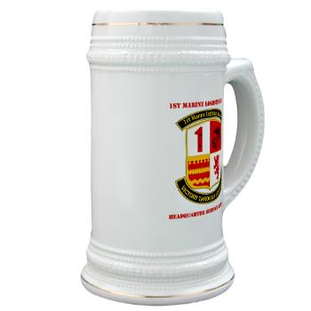 HQSB - M01 - 03 - HQ Service Battalion with Text Stein
