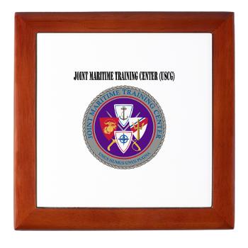 JMTC - M01 - 03 - Joint Maritime Training Center (USCG) with Text - Keepsake Box - Click Image to Close