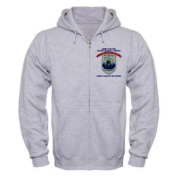 LARC - A01 - 03 - Light Armored Reconnaissance Company with Text Zip Hoodie - Click Image to Close