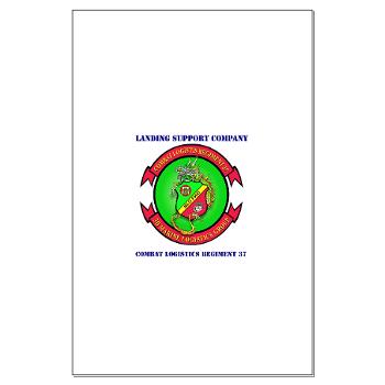 LSC - M01 - 02 - Landing support company with Text Large Poster - Click Image to Close