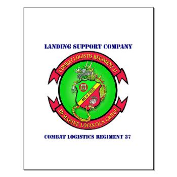 LSC - M01 - 02 - Landing support company with Text Small Poster - Click Image to Close