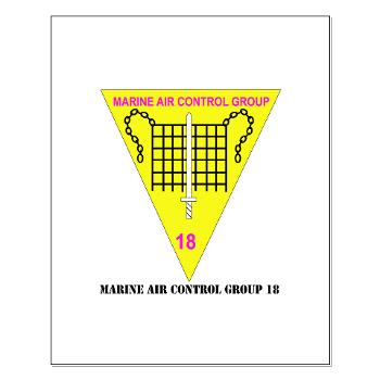 MACG18 - A01 - 01 - Marine Air Control Group 18 with Text - Small Poster