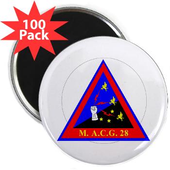 MACG28 - M01 - 01 - Marine Air Control Group 28 (MACG-28) - 2.25" Magnet (100 pack) - Click Image to Close
