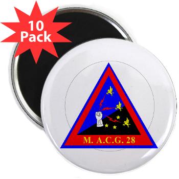 MACG28 - M01 - 01 - Marine Air Control Group 28 (MACG-28) - 2.25" Magnet (10 pack) - Click Image to Close