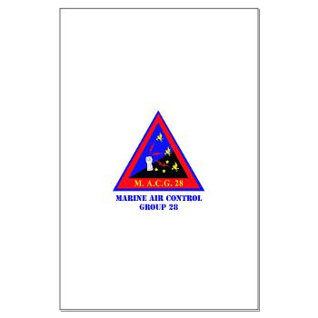 MACG28 - M01 - 02 - Marine Air Control Group 28 (MACG-28) with Text - Large Poster