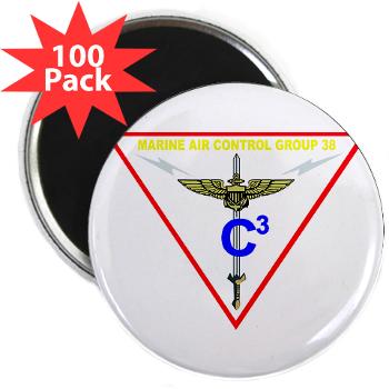 MACG38 - M01 - 01 - Marine Air Control Group 38 2.25" Magnet (100 pack) - Click Image to Close