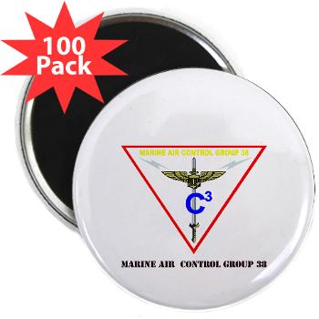 MACG38 - M01 - 01 - Marine Air Control Group 38 with Text 2.25" Magnet (100 pack) - Click Image to Close