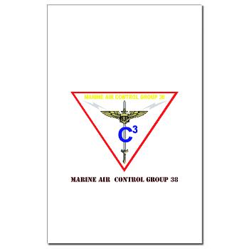 MACG38 - M01 - 02 - Marine Air Control Group 38 with Text Mini Poster Print - Click Image to Close