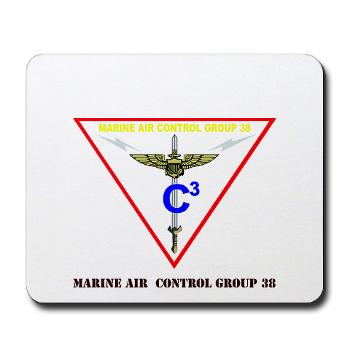 MACG38 - M01 - 03 - Marine Air Control Group 38 with Text Mousepad - Click Image to Close