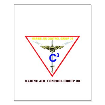 MACG38 - M01 - 02 - Marine Air Control Group 38 with Text Small Poster