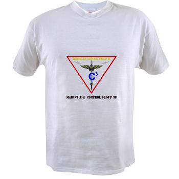 MACG38 - A01 - 04 - Marine Air Control Group 38 with Text Value T-Shirt