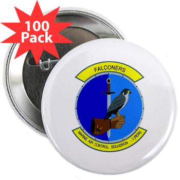 MACS1 - M01 - 01 - Marine Air Control Squadron 1 - 2.25" Button (100 pack) - Click Image to Close