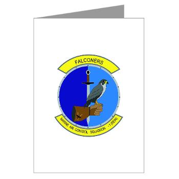 MACS1 - M01 - 02 - Marine Air Control Squadron 1 - Greeting Cards (Pk of 10) - Click Image to Close