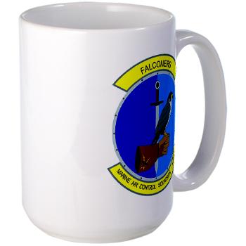 MACS1 - M01 - 03 - Marine Air Control Squadron 1 - Large Mug