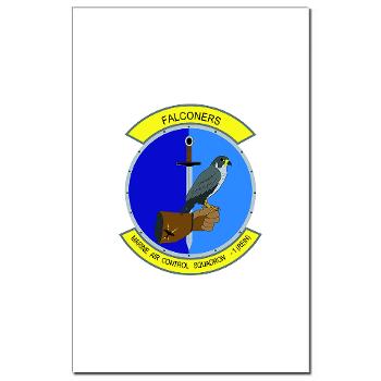 MACS1 - M01 - 02 - Marine Air Control Squadron 1 - Mini Poster Print