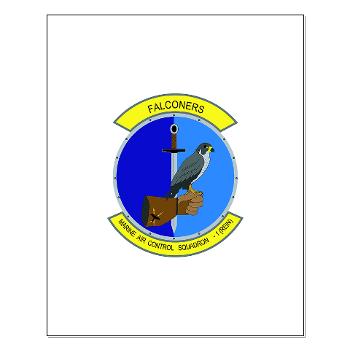 MACS1 - M01 - 02 - Marine Air Control Squadron 1 - Small Poster