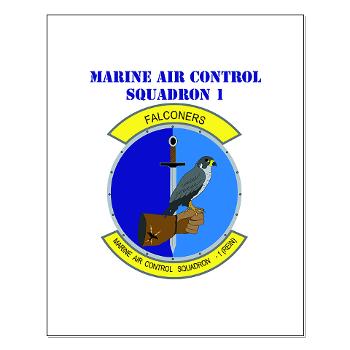 MACS1 - M01 - 02 - Marine Air Control Squadron 1 with Text - Small Poster - Click Image to Close