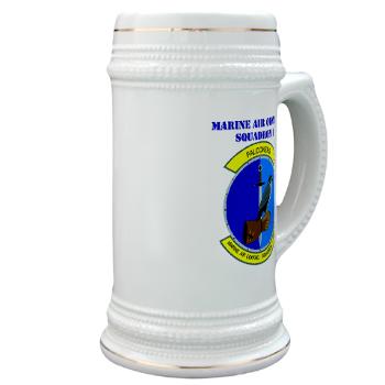 MACS1 - M01 - 03 - Marine Air Control Squadron 1 with Text - Stein - Click Image to Close