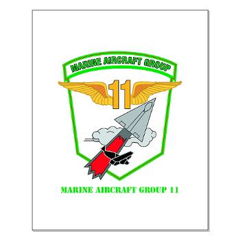 MAG11 - M01 - 02 - Marine Aircraft Group 11 with Text - Small Poster