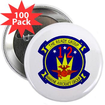 MAG12 - M01 - 01 - Marine Aircraft Group 12 2.25" Button (100 pack) - Click Image to Close
