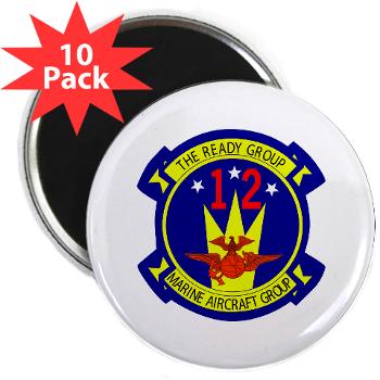 MAG12 - M01 - 01 - Marine Aircraft Group 12 2.25" Magnet (10 pack) - Click Image to Close