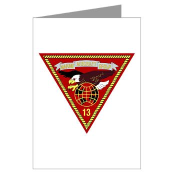 MAG13 - M01 - 02 - Marine Aircraft Group 13 Greeting Cards (Pk of 10) - Click Image to Close
