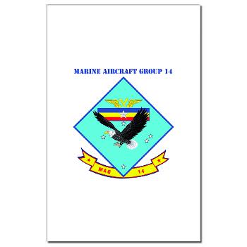 MAG14 - M01 - 02 - Marine Aircraft Group 14 (MAG-14) with Text - Mini Poster Print