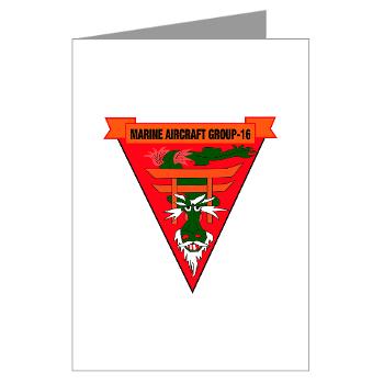MAG16 - M01 - 02 - Marine Aircraft Group 16 Greeting Cards (Pk of 10)