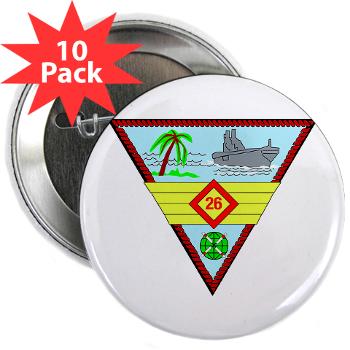 MAG26 - M01 - 01 - Marine Aircraft Group 26 (MAG-26) 2.25" Button (10 pack) - Click Image to Close