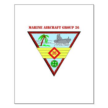MAG26 - M01 - 02 - Marine Aircraft Group 26 (MAG-26) with Text Small Poster