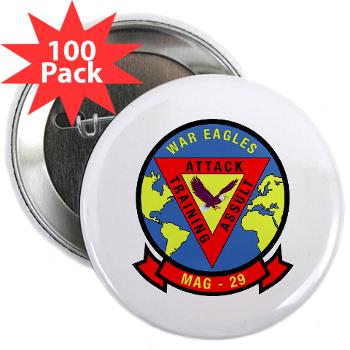 MAG29 - M01 - 01 - Marine Aircraft Group 29 (MAG-29) 2.25" Button (100 pack) - Click Image to Close