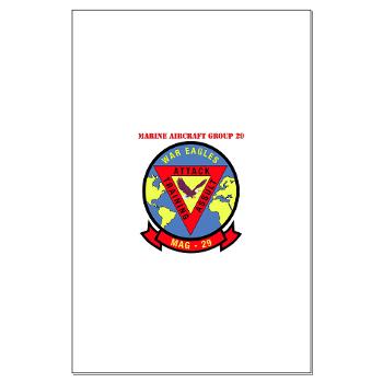 MAG29 - M01 - 02 - Marine Aircraft Group 29 (MAG-29) with Text Large Poster