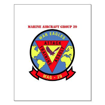 MAG29 - M01 - 02 - Marine Aircraft Group 29 (MAG-29) with Text Small Poster