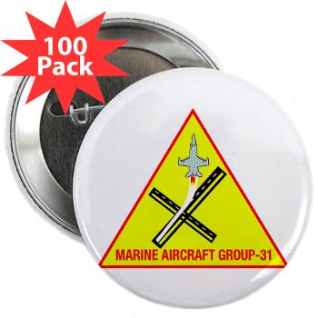 MAG31 - M01 - 01 - Marine Aircraft Group 31 (MAG-31) 2.25" Button (100 pack) - Click Image to Close