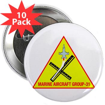 MAG31 - M01 - 01 - Marine Aircraft Group 31 (MAG-31) 2.25" Button (10 pack) - Click Image to Close
