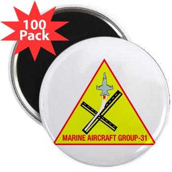 MAG31 - M01 - 01 - Marine Aircraft Group 31 (MAG-31) 2.25" Magnet (100 pack) - Click Image to Close