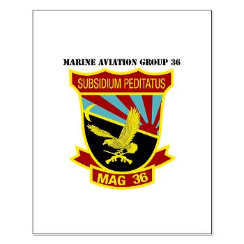 MAG36 - M01 - 02 - Marine Aircraft Group 36 with Text - Small Poster
