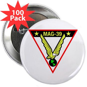 MAG39 - M01 - 01 - Marine Aircraft Group 39 - 2.25" Button (100 pack) - Click Image to Close