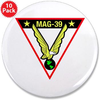 MAG39 - M01 - 01 - Marine Aircraft Group 39 - 3.5" Button (10 pack)